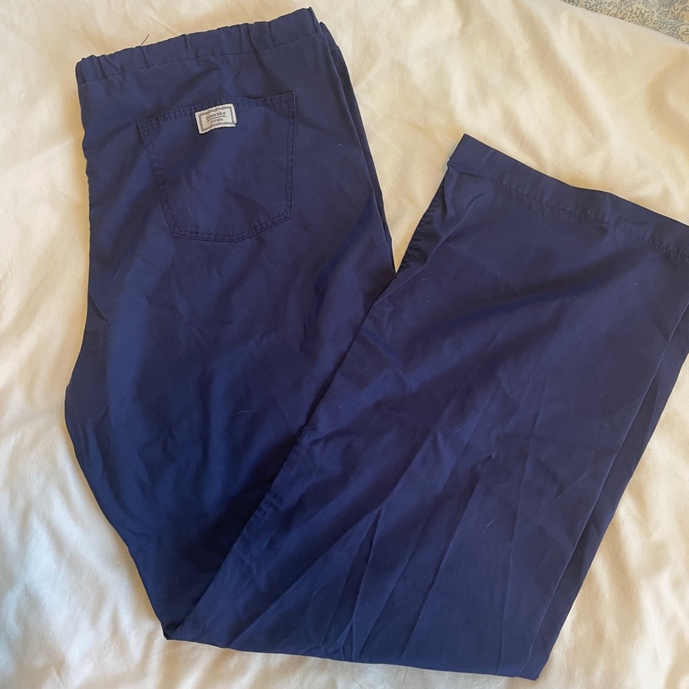 Blue Sky Classic Simple Scrub Pant (Navy)